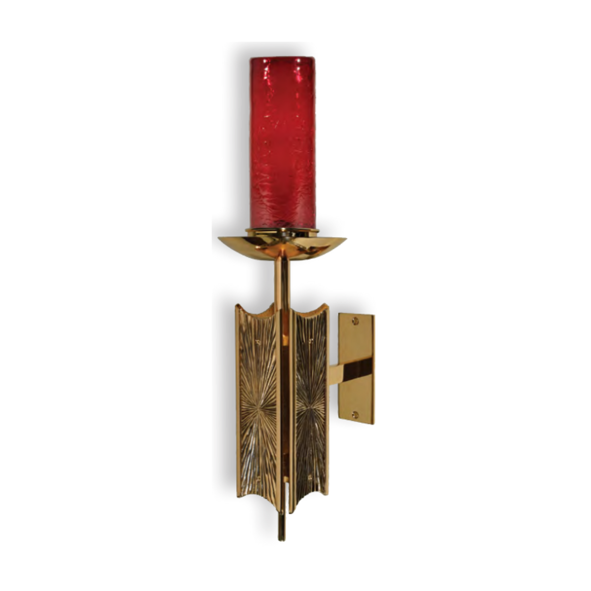 Regal 75BSL18 wall sanctuary lamp; globe sold separately