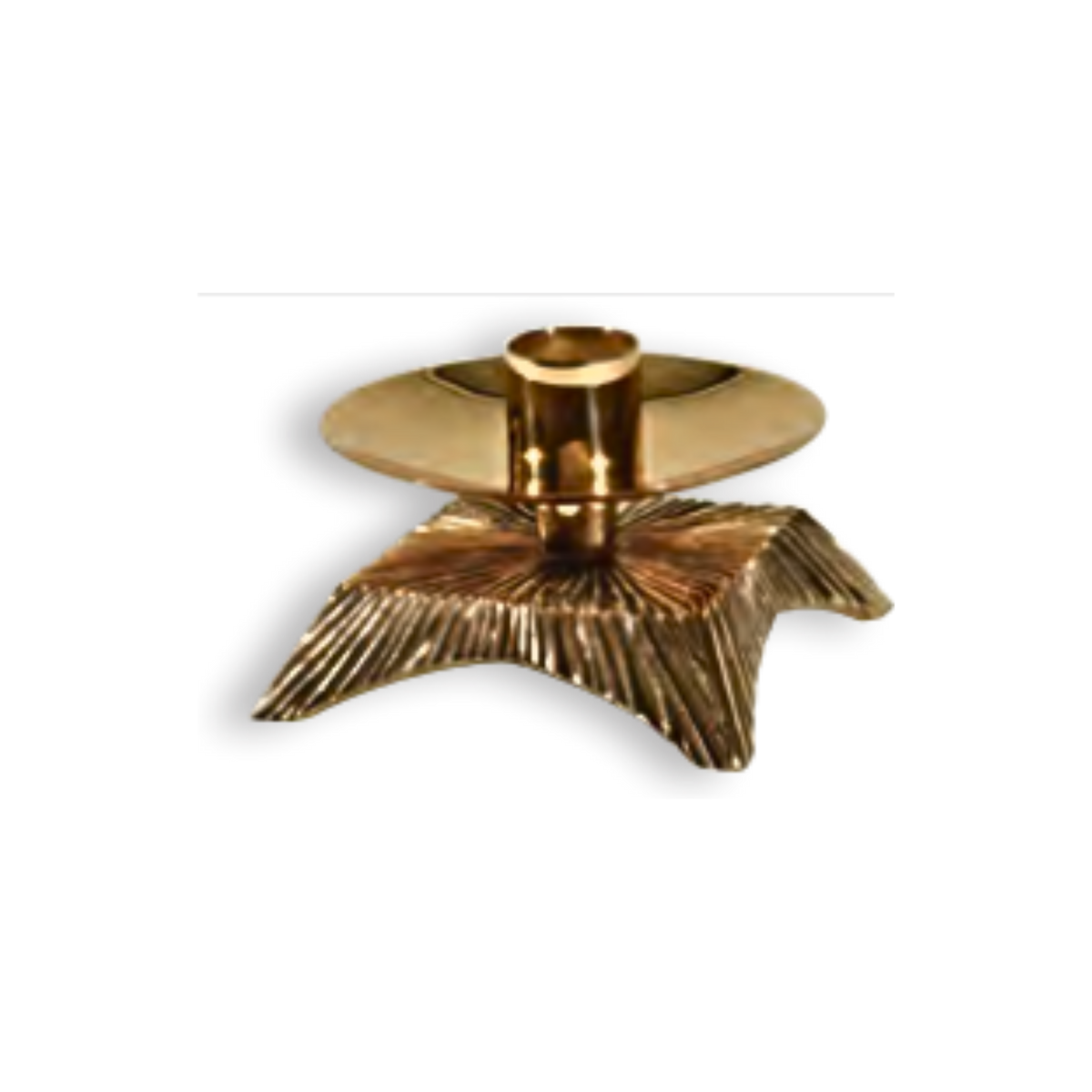 Regal Bronze 75C18 altar candlestick, original 7518 catalog image