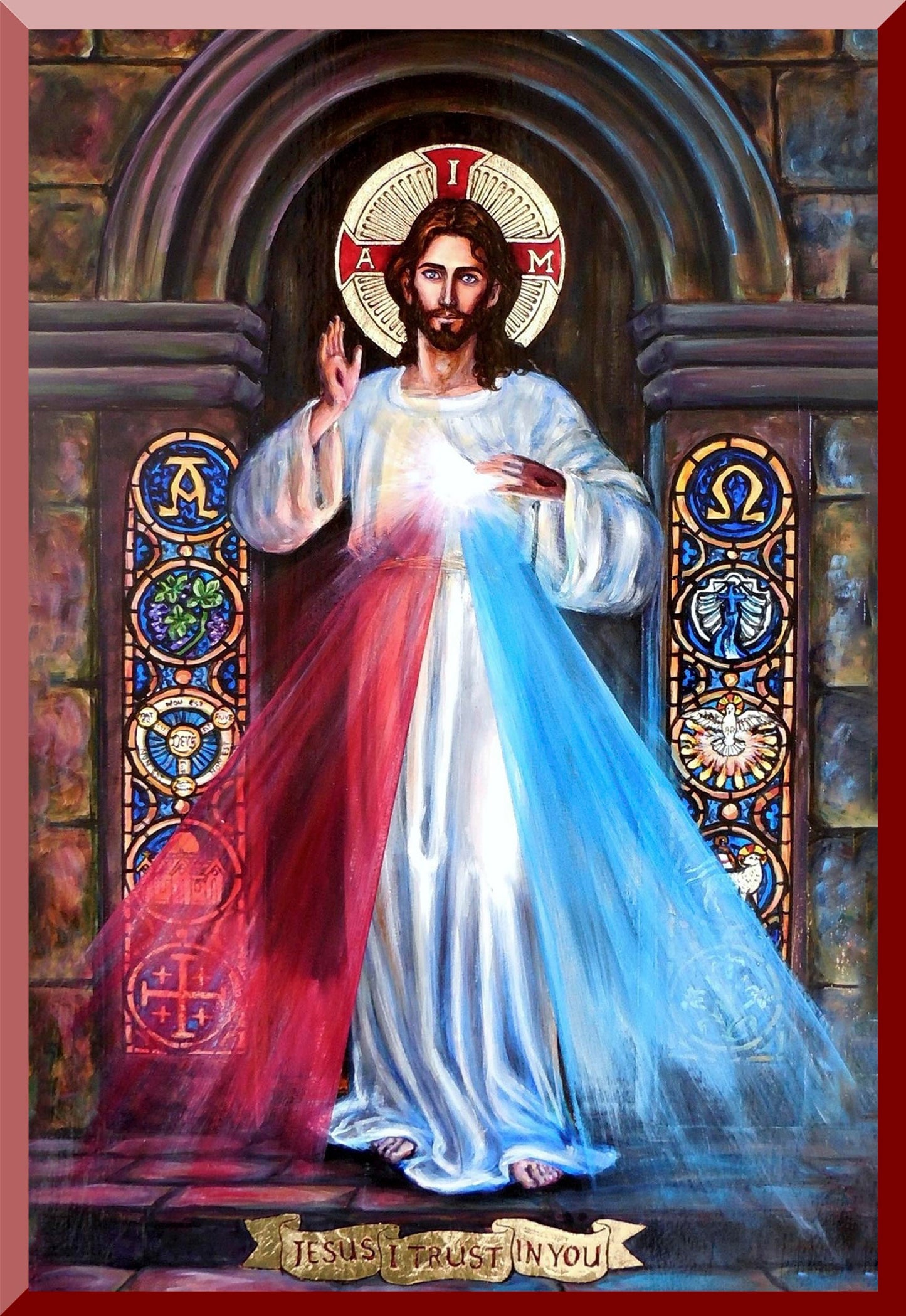 Theophilia | Divine Mercy | Wall Plaque