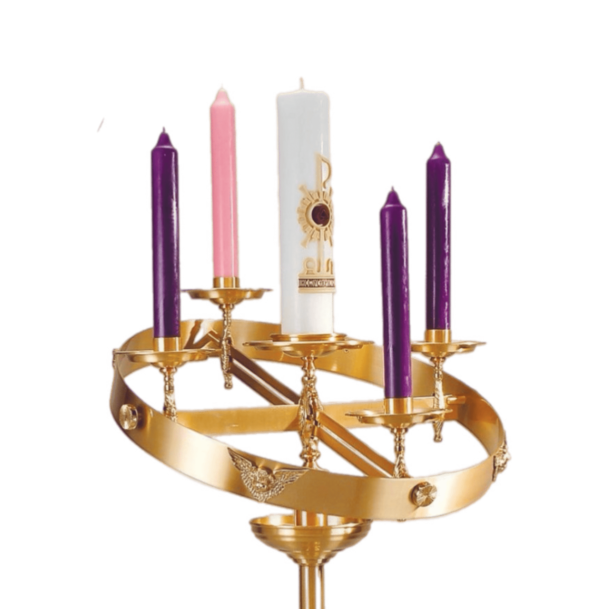 Adjustable Advent Wreath | 51AD42 - Ste. Emilion Church Goods