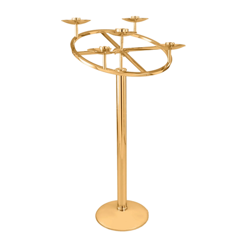 Progressive 1111-176 bronze Advent wreath with stand