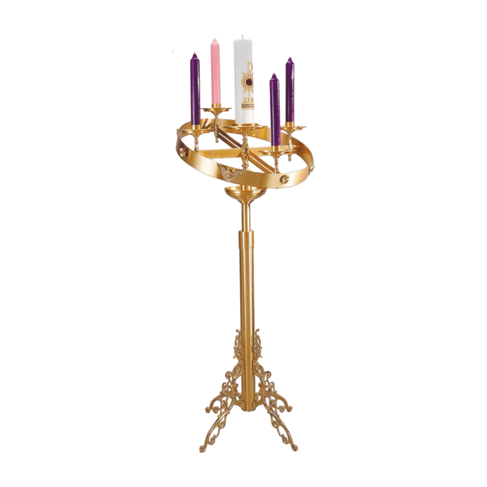 Advent Wreath with Stand | 51FAW15
