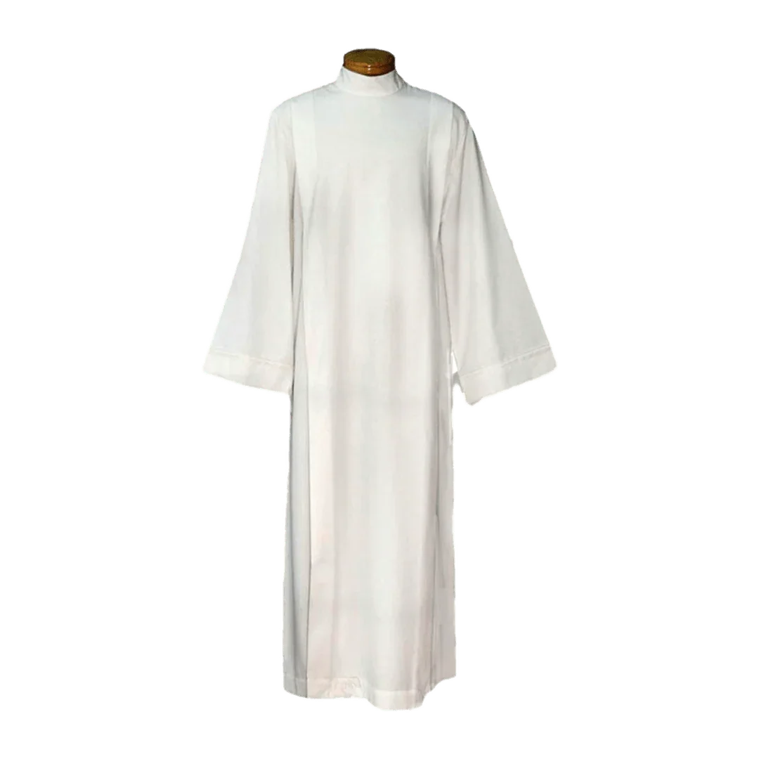 Alb | Tropical Weight Pleated Poly/Wool Blend | 4337