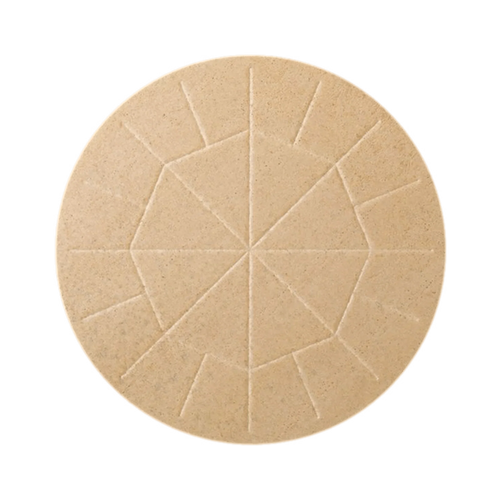 Cavanagh 5-3/4 inch whole wheat concelebration host scored to break into 24 pieces