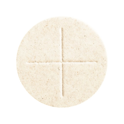 Altar Bread | Large Host | White | 2 - 3/4” (70mm) - Ste. Emilion Church Goods