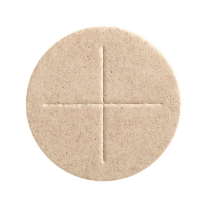 Altar Bread | Large Host | Whole Wheat | 2 - 3/4” (70mm) - Ste. Emilion Church Goods