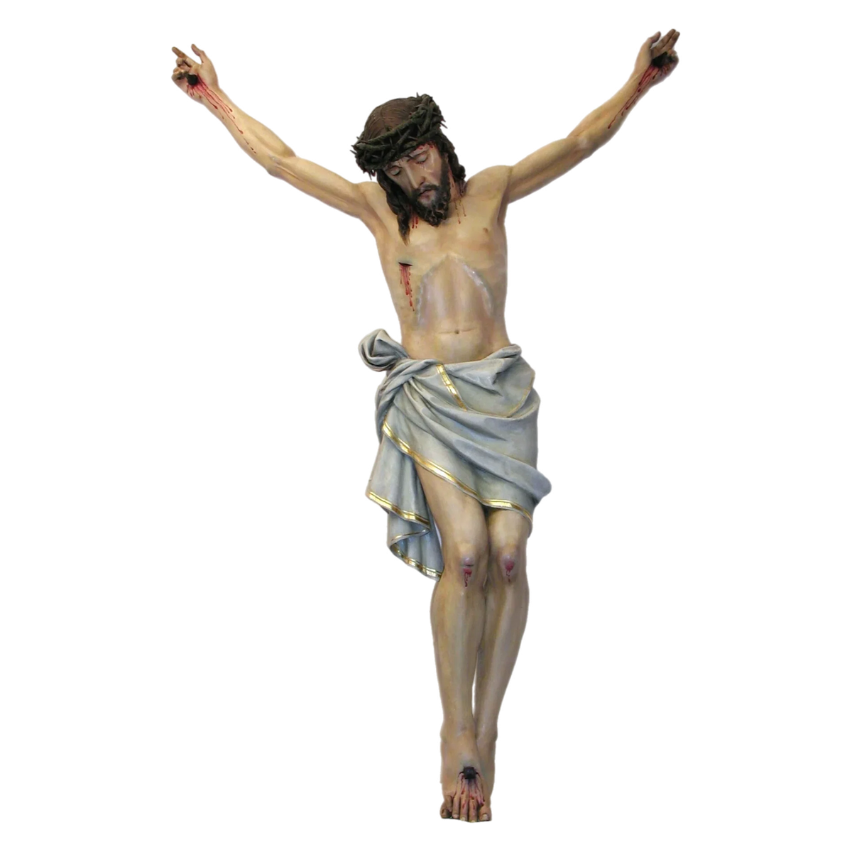 Ferdinand Stuflesser 1875 hand-carved crucifix