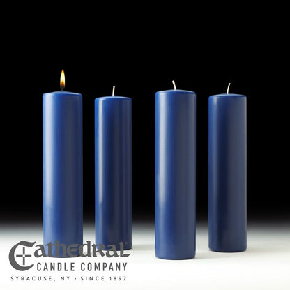 Stearine Pillar Advent Candles