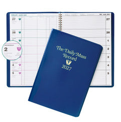 Daily Mass Record Book | 2027