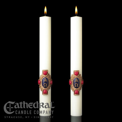 Christ Victorious | Sculptwax | Paschal Candle