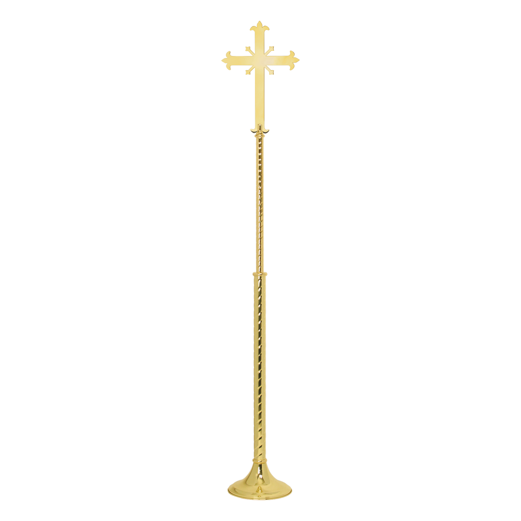 Koley's K1137 fleur-de-lis processional cross