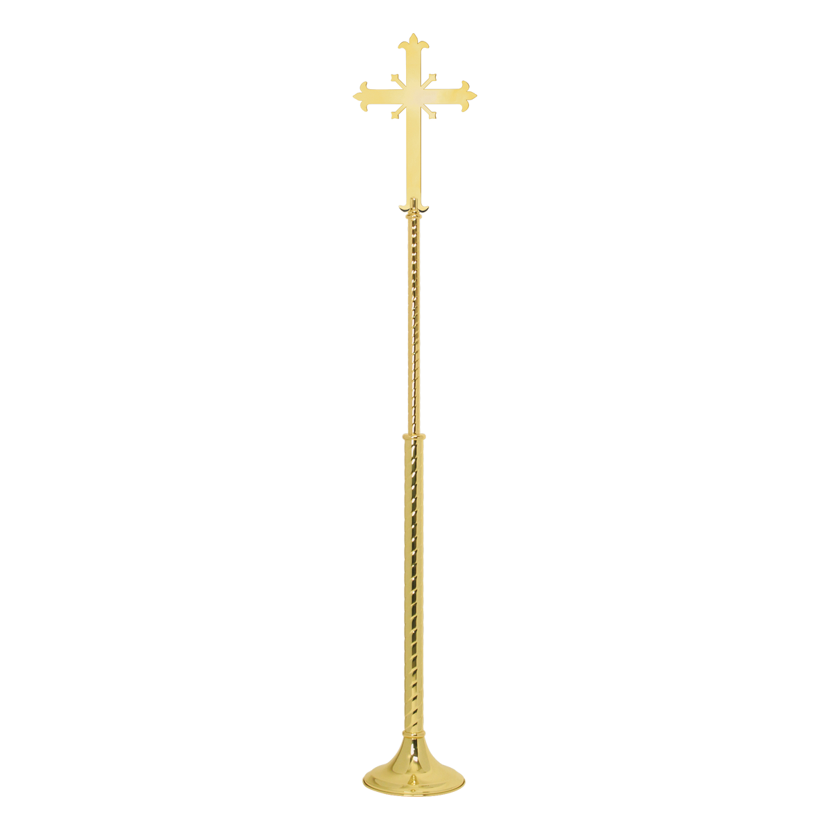 Koley's K1137 fleur-de-lis processional cross
