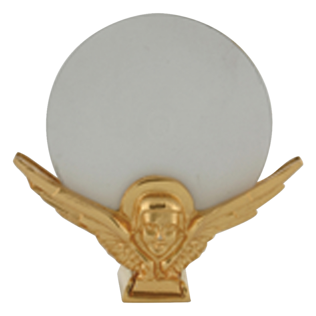 Koley's K122 gold plated reliquary with stone settings – alternate view 2 of 2