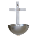 Koley's K14 stainless steel holy water font