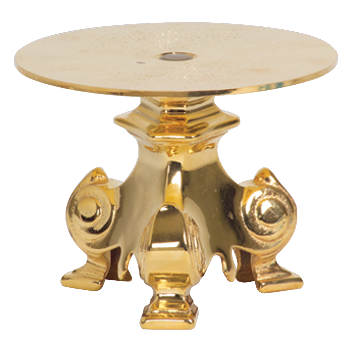 Koley's K186 three-footed gold plated thabor