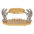 Koley's K192 gold thabor with silver adoring angels