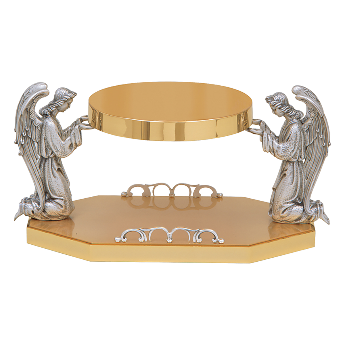 Koley's K192 gold thabor with silver adoring angels