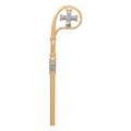 Koley's K196 crozier with cross symbol