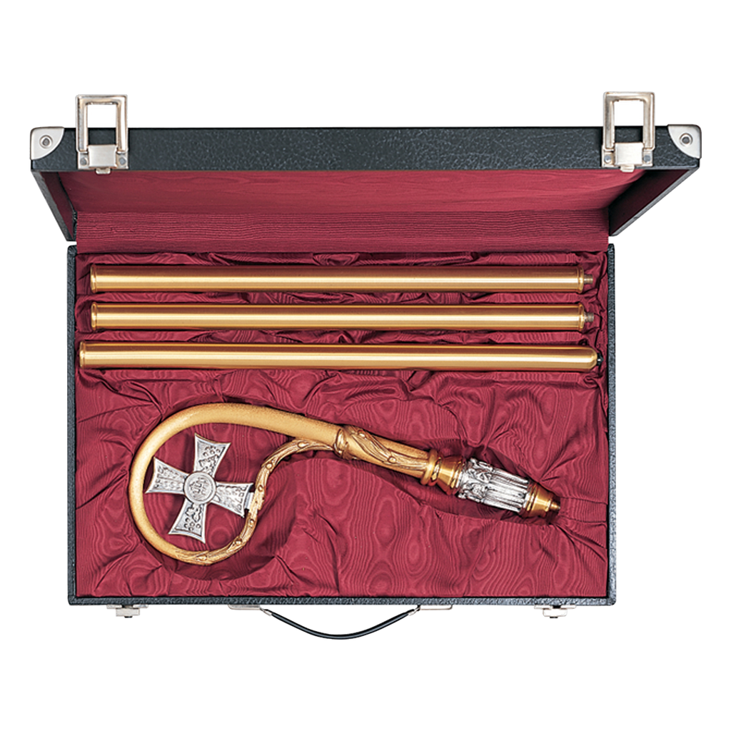 Koley's K196 crozier with cross symbol – alternate view 2 of 2