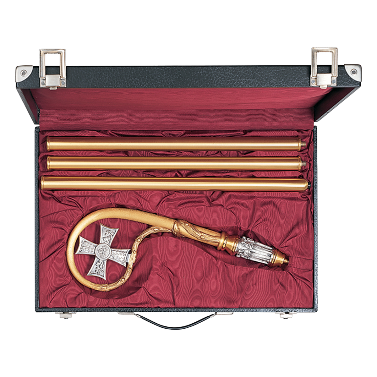 Koley's K196 crozier with cross symbol – alternate view 2 of 2