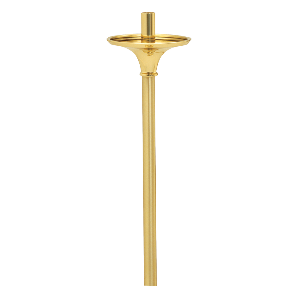 Koley's K237 two-tone brass processional torch