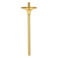 Koley's K237 two-tone brass processional torch