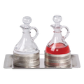 Koley's K241 processional cruet set on stainless tray