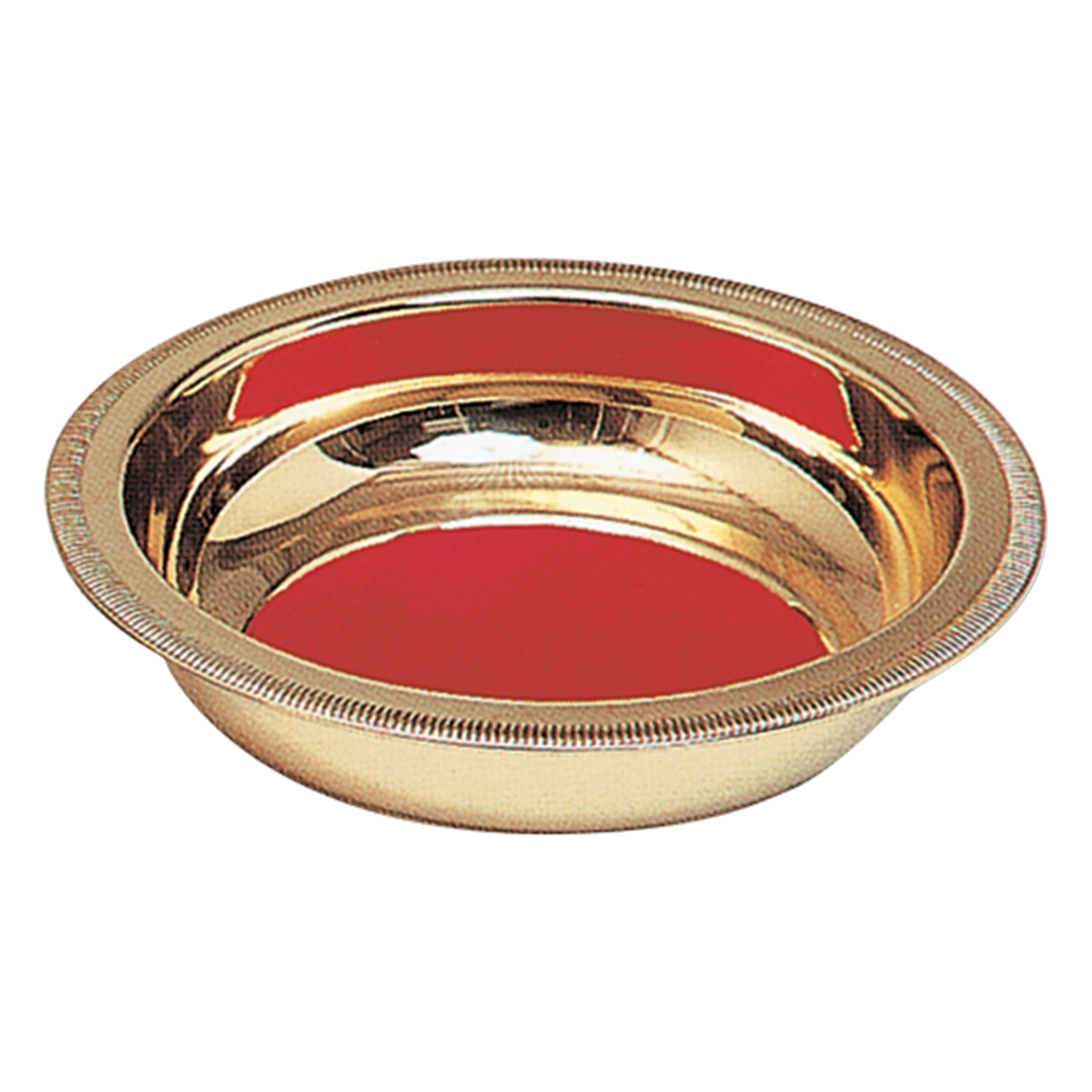 Koley's K276 bright brass collection plate with pad
