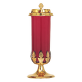 Koley's K28 brass candle protector top