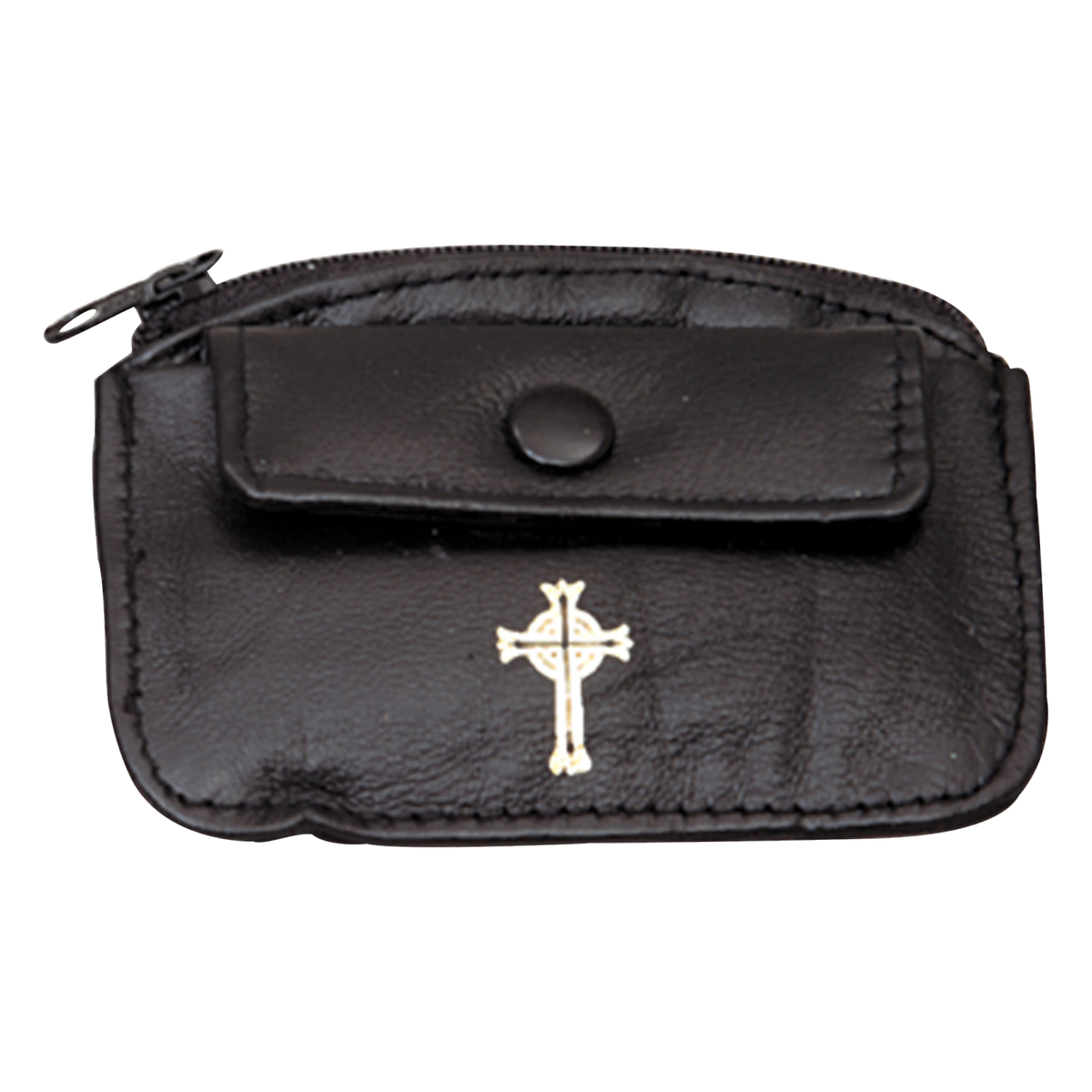 Koley's K3108 zipper leather rosary case