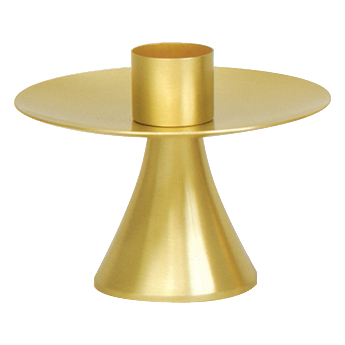 Koley's K312 satin brass candlestick