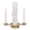 Koley's K322 brass wedding candelabra