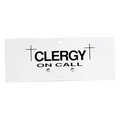 Koley's K3305 Clergy On Call vinyl sign
