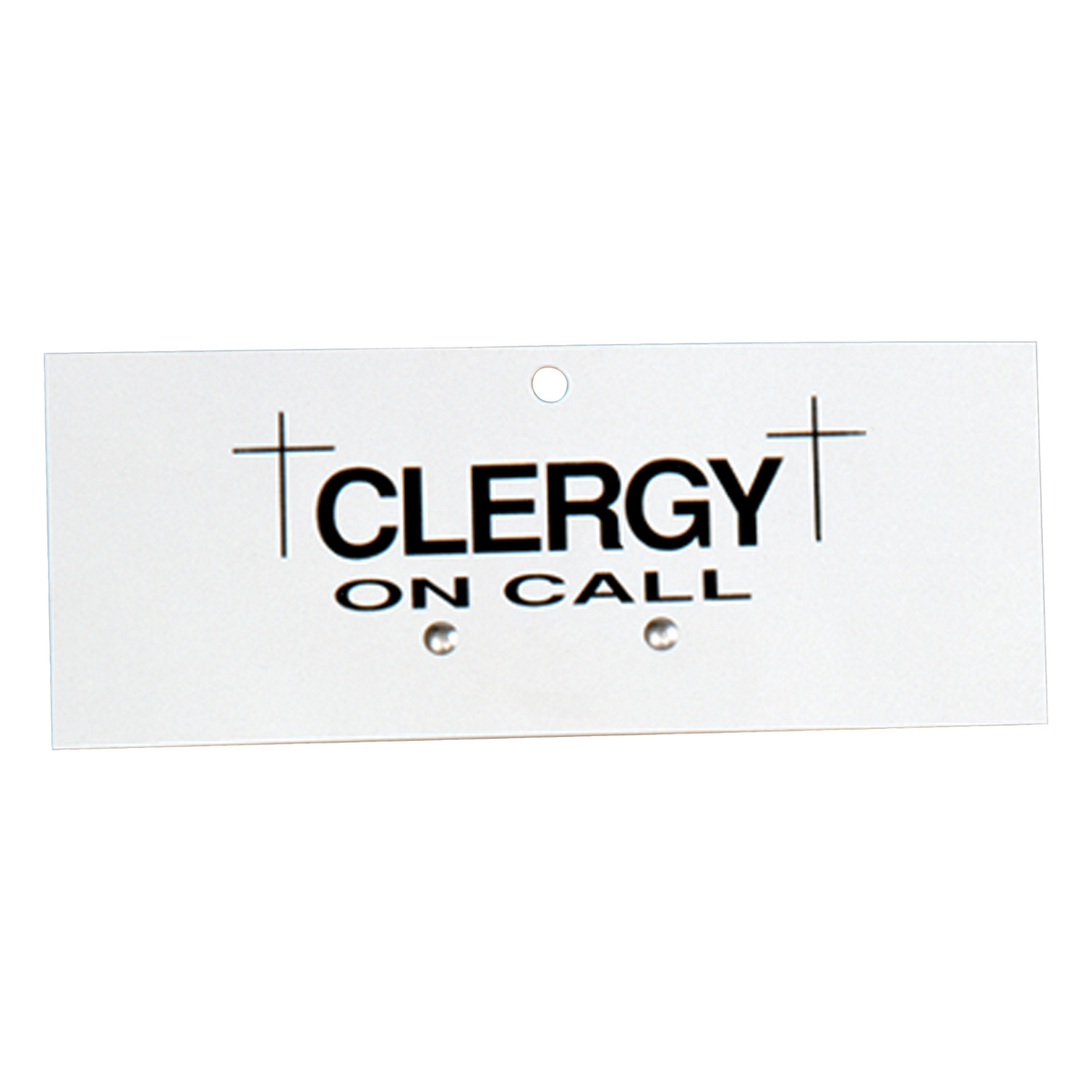Koley's K3305 Clergy On Call vinyl sign