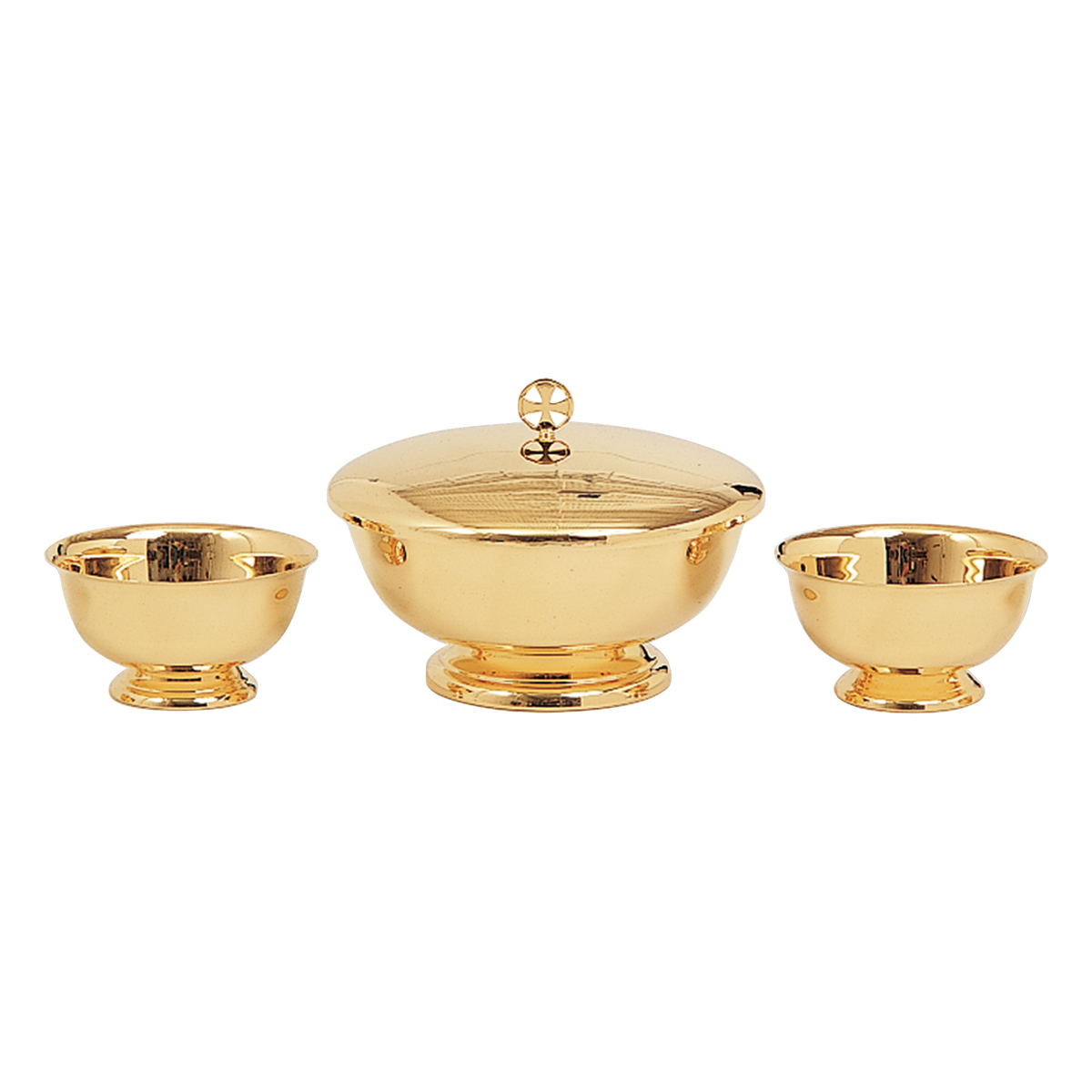 Koley's K358 gold plated communion set