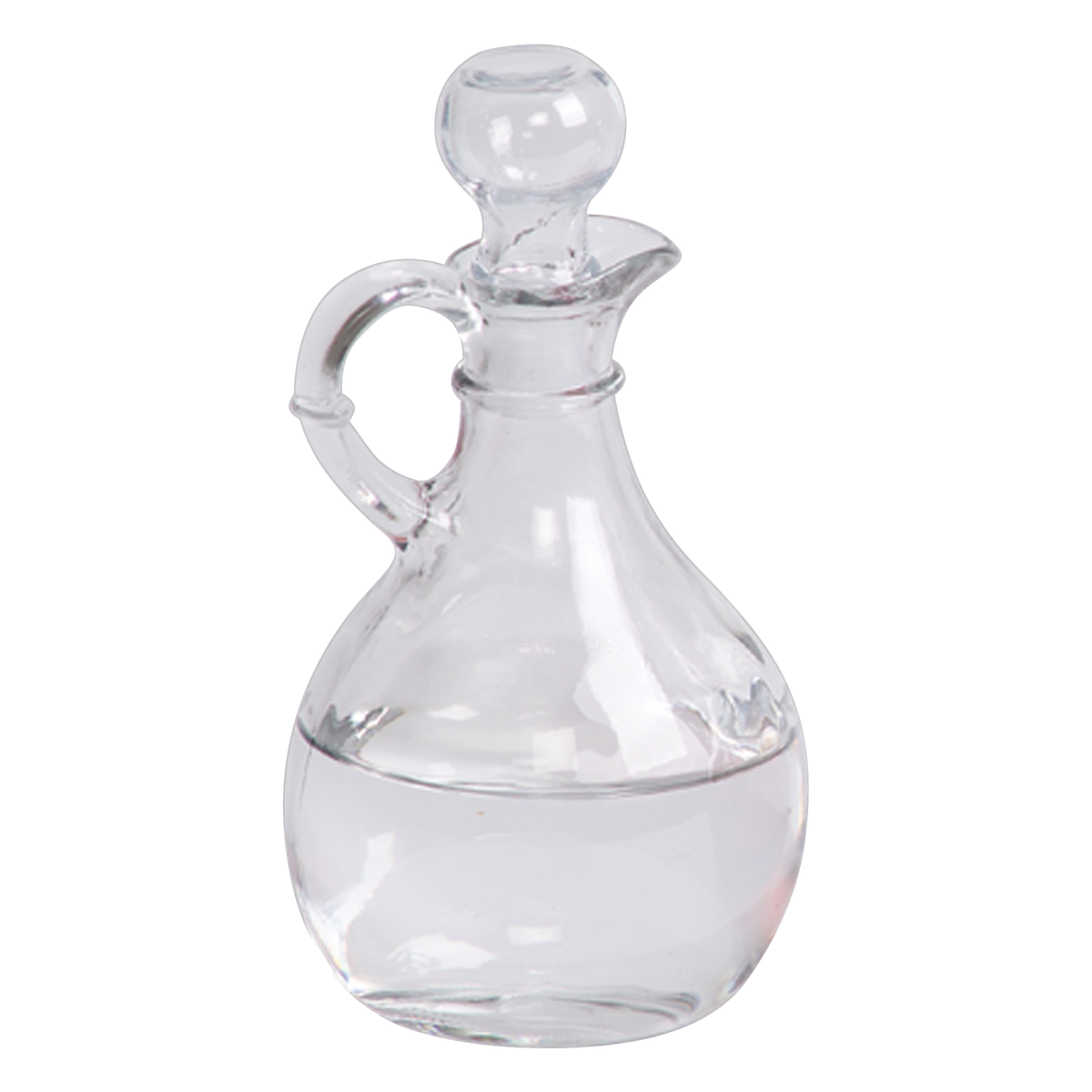 Koley's K382 cruet set with satin brass tray – alternate view 3 of 3