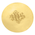 Koley's K395 gold scale paten with engraved IHS