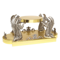 Koley's K404 gold thabor with four silver angels