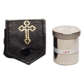 Koley's K44 nickel plated oil stock with leather case