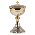 Koley's K461 gold and silver plated ciborium