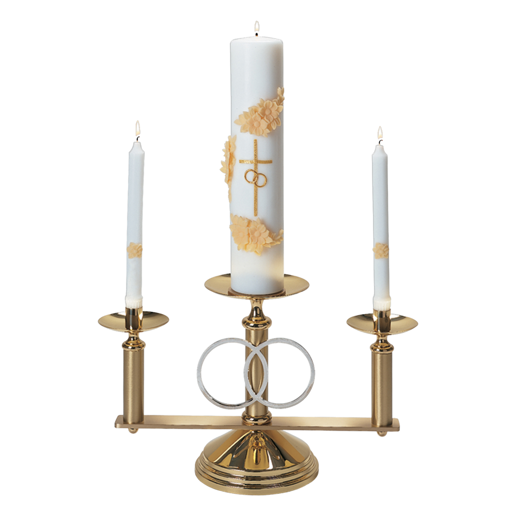 Koley's K475 solid brass wedding candelabra