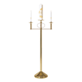 Koley's K476 brass floor wedding candelabra