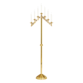 Koley's K486 floor candelabra with adjustable arms