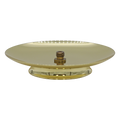 Koley's K524 low-profile brass candlestick with oil adaptor