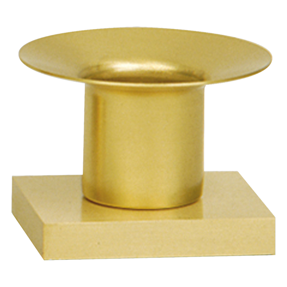 Koley's K526 satin brass candlestick