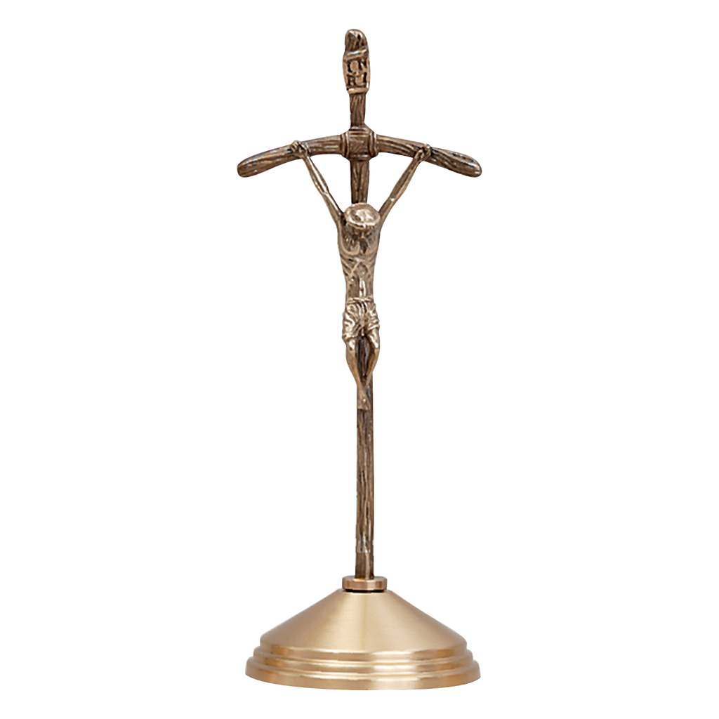 Koley's K535 Pope John Paul bronze crucifix