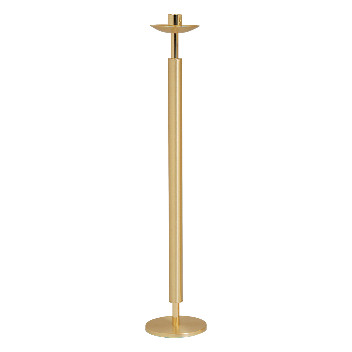 Koley's K540 two-tone brass paschal candlestick