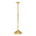 Koley's K558 high polish brass paschal candlestick
