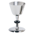 Koley's K584 stainless steel chalice with black node