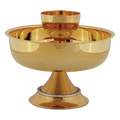 Koley's K608 gold plated intinction set with base